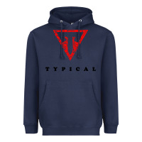 Navy typical gamer Heavyweight Hoodie - artisFamous