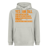 Moon Dust yes i am tall Heavyweight Hoodie - artisFamous