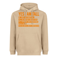 Mushroom yes i am tall Heavyweight Hoodie - artisFamous