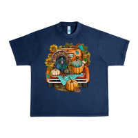 Navy thanksgiving truck bbs Urban Heavy Tee - BundleAndBundleShop