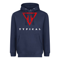 Navy typical gamer Heavyweight Hoodie - artisFamous