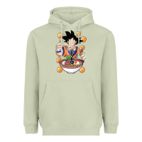 Matcha Saiyan Ramen Heavyweight Hoodie - artisFamous