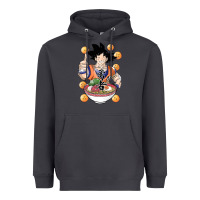 Smoke Saiyan Ramen Heavyweight Hoodie - artisFamous