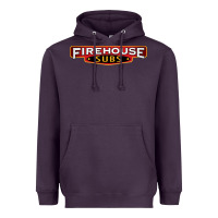 Plum firehouse subs Heavyweight Hoodie - artisFamous