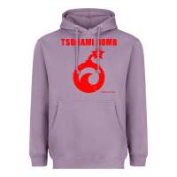 Lavender tsunami bomb trust no one Heavyweight Hoodie - artisFamous