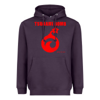 Plum tsunami bomb trust no one Heavyweight Hoodie - artisFamous