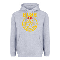 Heather Grey rush R40 Heavyweight Hoodie - artisFamous