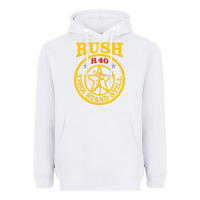 White rush R40 Heavyweight Hoodie - artisFamous