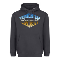 Smoke NIGHT RANGER Music Heavyweight Hoodie - artisFamous