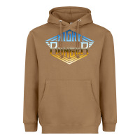 Toasted Coconut NIGHT RANGER Music Heavyweight Hoodie - artisFamous