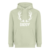 Matcha Daddy Deer Heavyweight Hoodie - artisFamous