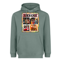 Sage Shonen knife Heavyweight Hoodie - artisFamous