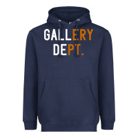 Navy Gallery Dept. Heavyweight Hoodie - artisFamous