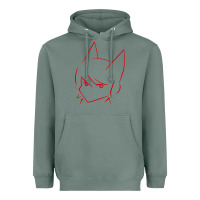 Sage Aphmau Sketch Heavyweight Hoodie - artisFamous