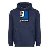 Navy Goodwill Heavyweight Hoodie - artisFamous