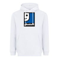 White Goodwill Heavyweight Hoodie - artisFamous