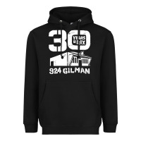 Black 30 years of diy 924 gilman streets Heavyweight Hoodie - artisFamous