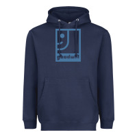 Navy GOODWILL Heavyweight Hoodie - artisFamous