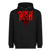Black rush Heavyweight Hoodie - artisFamous