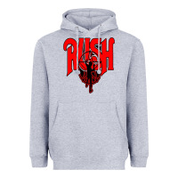 Heather Grey rush Heavyweight Hoodie - artisFamous