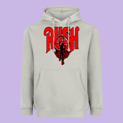 Rush Heavyweight Hoodie Designed By Artisfamous