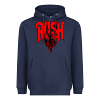 Navy rush Heavyweight Hoodie - artisFamous