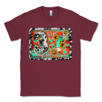 Burgundy western back to school 3rd grade Classic Tee - Jasminsmagicworld