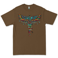 Cacao aztec serape thunderbird Premium Tee - RanaPortraitStore