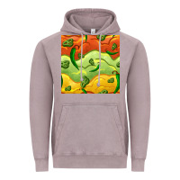 Vintage Zinc mexican sauce and jalapeno seamless pattern Vintage Hoodie - BundleAndBundleShop