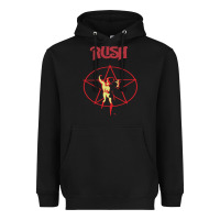Black rush Heavyweight Hoodie - artisFamous