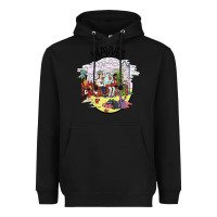 Black wavves Heavyweight Hoodie - artisFamous