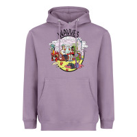 Lavender wavves Heavyweight Hoodie - artisFamous