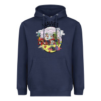 Navy wavves Heavyweight Hoodie - artisFamous