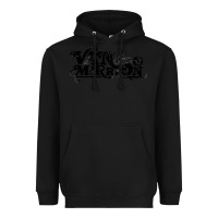 Black Van Morrison Music Heavyweight Hoodie - artisFamous