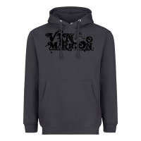 Smoke Van Morrison Music Heavyweight Hoodie - artisFamous