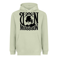 Matcha Van Morrison Music Heavyweight Hoodie - artisFamous