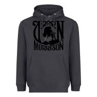Smoke Van Morrison Music Heavyweight Hoodie - artisFamous