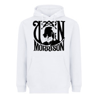 White Van Morrison Music Heavyweight Hoodie - artisFamous