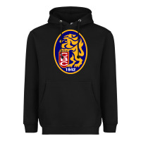 Black leones del caracas Heavyweight Hoodie - artisFamous