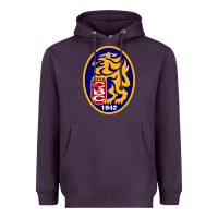 Plum leones del caracas Heavyweight Hoodie - artisFamous