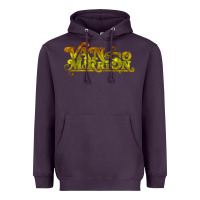 Plum Van Morrison Music Heavyweight Hoodie - artisFamous