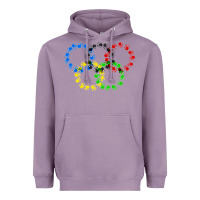 Lavender winter olympics Heavyweight Hoodie - artisFamous