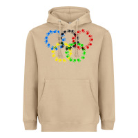 Mushroom winter olympics Heavyweight Hoodie - artisFamous