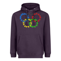 Plum winter olympics Heavyweight Hoodie - artisFamous
