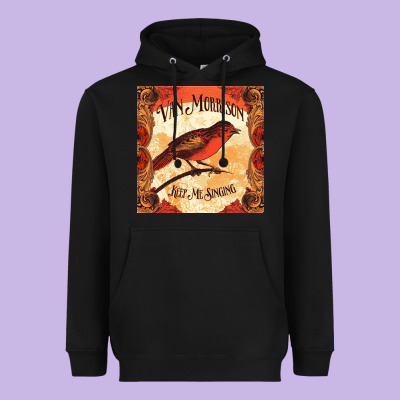 Van Morrison Music Heavyweight Hoodie Designed By Artisfamous