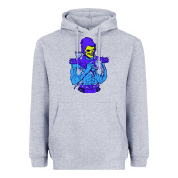 Heather Grey skeletor's cat premium scoop csic las Heavyweight Hoodie - artisFamous