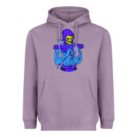 Lavender skeletor's cat premium scoop csic las Heavyweight Hoodie - artisFamous