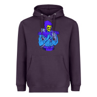 Plum skeletor's cat premium scoop csic las Heavyweight Hoodie - artisFamous