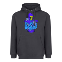 Smoke skeletor's cat premium scoop csic las Heavyweight Hoodie - artisFamous