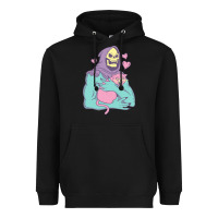 Black skeletor's cat premium scoop classic Heavyweight Hoodie - artisFamous